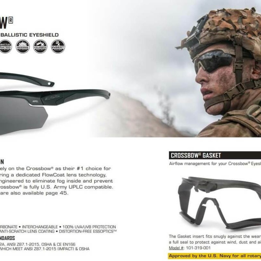 ESS CROSSBOW® 2X SUNGLASSES Z87